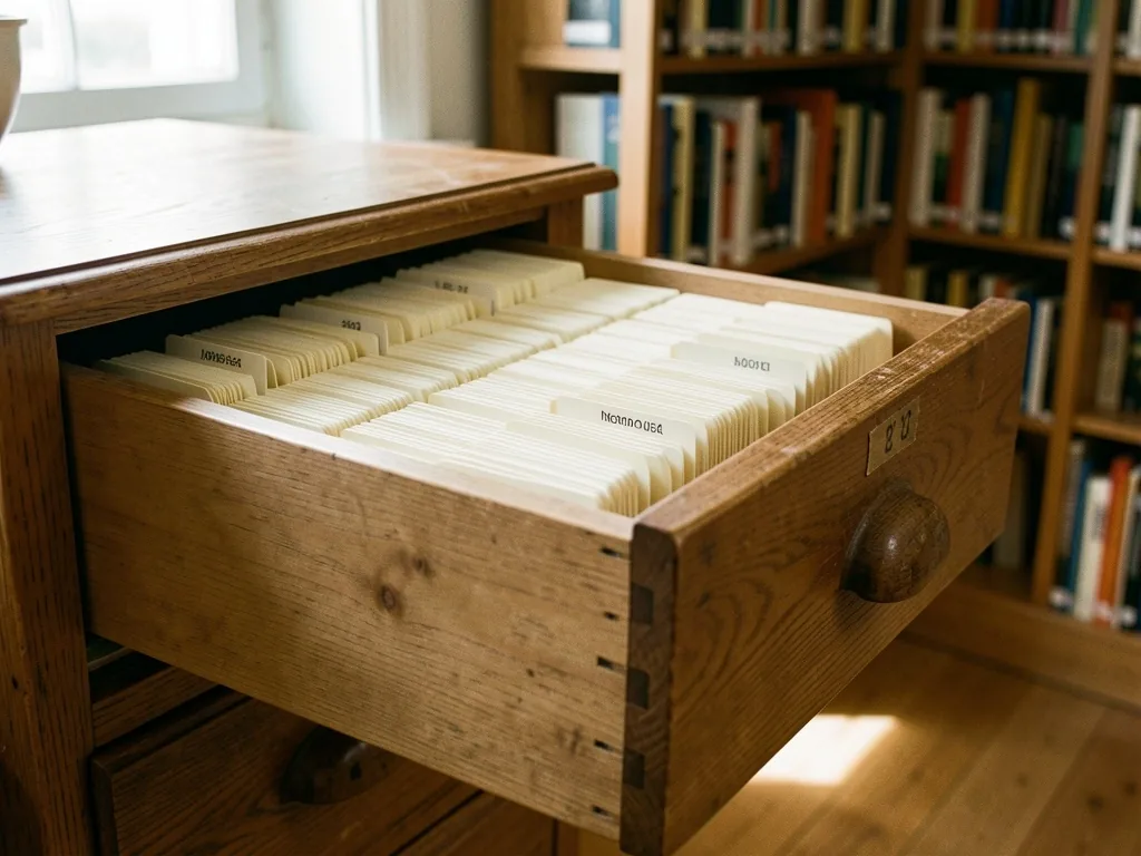 Archival drawer